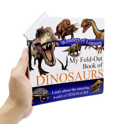Wonder Of Learning - My Fold-Out Book Of Dinosaurs