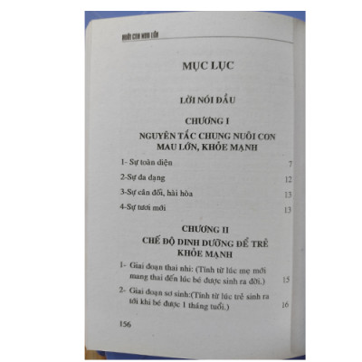 NUÔI CON MAU LỚN - Cẩm Nang Dinh Dưỡng Để Nuôi Con Khoẻ Mạnh Và Thông Minh Theo Ý Muốn