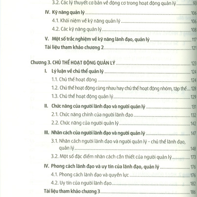 Giáo Trình Tâm Lý Học Quản Lý (Tái bản lần 2 năm 2024) -  Nguyễn Hữu Thụ chủ biên