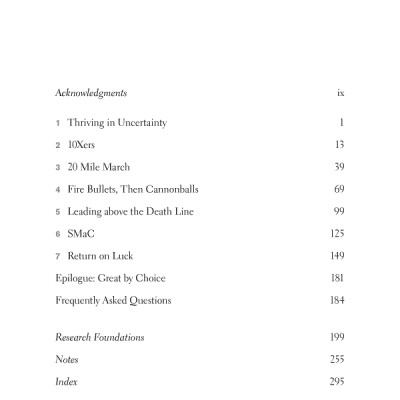 Great by Choice: Uncertainty, Chaos, and Luck-Why Some Thrive Despite Them All