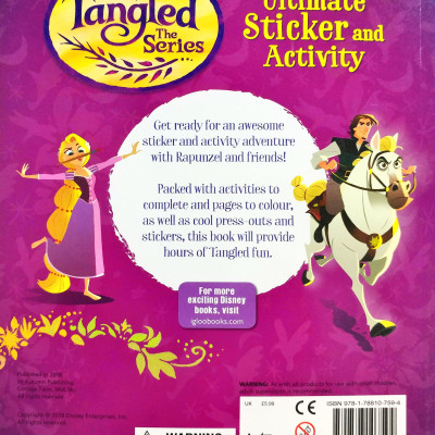Disney Princess - Tangled: Ultimate Sticker and Activity (Ultimate S & A Fun Xtra Disney)