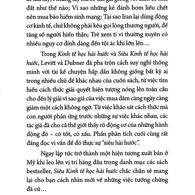 Siêu Kinh Tế Học Hài Hước - AL