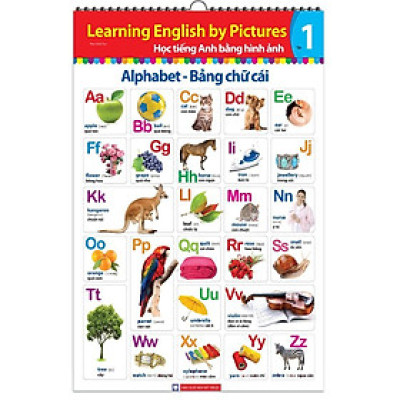 Sách - Tranh Học Tiếng Anh Bằng Hình Ảnh - Tập 1 - Minh Thắng