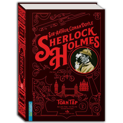 Sách - Hộp Sherlock Holmes Toàn Tập - Bìa Cứng - Combo 3 Tập - Minh Thắng