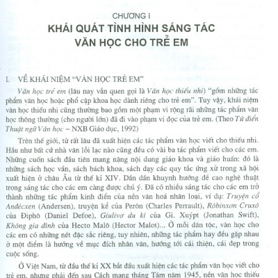 Giáo Trình Văn Học Trẻ Em