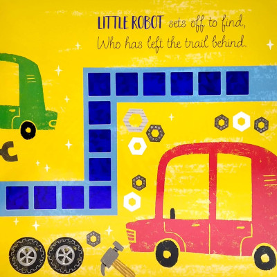 A Sparkly Trail Book: Robot