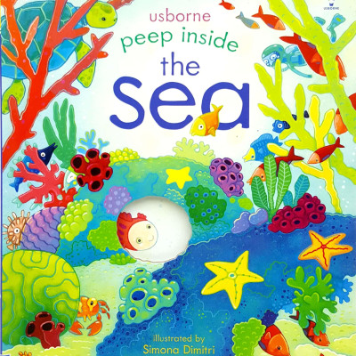 Usborne Peep Inside The Sea (Board book)