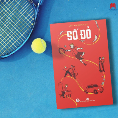 Sách Số đỏ tiểu thuyết văn học của nhà văn Vũ Trọng Phụng, văn học kinh điển - Huy Hoàng