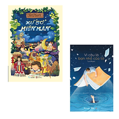 Combo 2 Cuốn Sách Chữa Lành Tâm Hồn Hay-  Xứ Sở Miên Man+  Vì Cậu Là Bạn Nhỏ Của Tớ