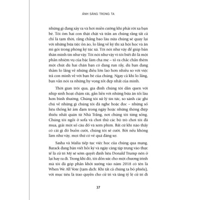 Sách - Ánh Sáng Trong Ta - Michelle Obama