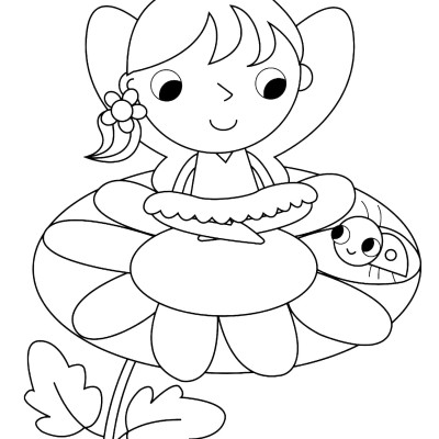 Fairy Colouring Fun With Puffy Glitter Stickers