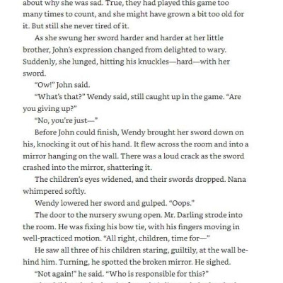 Peter Pan & Wendy Junior Novelization