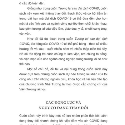 Thế Giới Hậu Vắc Xin Covid 19