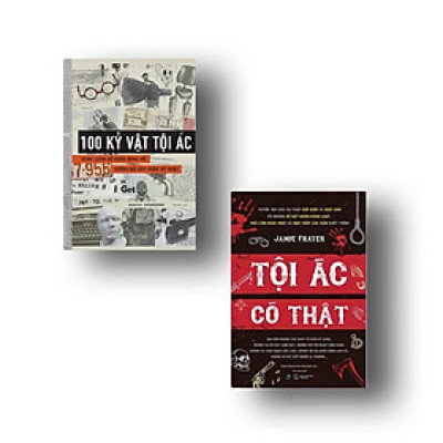 Sách - Bí Mật Tội Ác - 100 Kỷ Vật Tội Ác + Tội Ác Có Thật - Combo 2 Cuốn - AZ Việt Nam