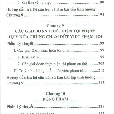 Hướng Dẫn Môn Học LUẬT HÌNH SỰ - Tập 1: Phần Chung