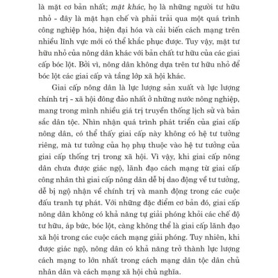 Giáo trình tư tưởng Hồ Chí Minh về công nhân, nông dân, trí thức ( bản in 2024)