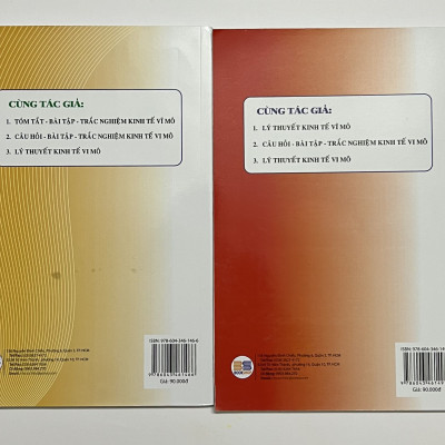 Sách - Combo Kinh Tế Vĩ Mô và Tóm Tắt - Bài Tập - Trắc Nghiệm Kinh Tế Vĩ Mô