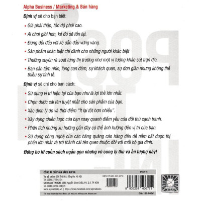 Sách - Định Vị (Tái Bản 2020)