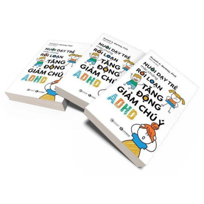 Sách - Nuôi Dạy Trẻ Mắc Hội Chứng Rối Loạn Tăng Động Giảm Chú Ý - ADHD - Thái Hà Books