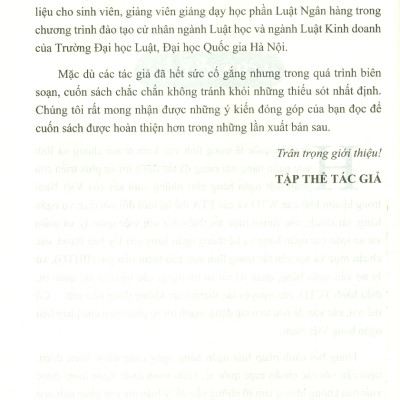 Giáo Trình Luật Ngân Hàng