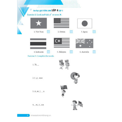 Sách - Global Success - Em Học Giỏi Tiếng Anh Lớp 4 - Tập 1 - Minh Thắng