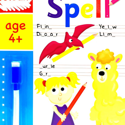 Wipe Clean I Can Spell - Book With Pen Age 6+