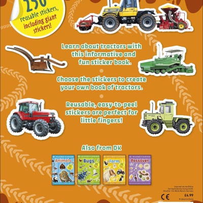 The Ultimate Sticker Book Tractor