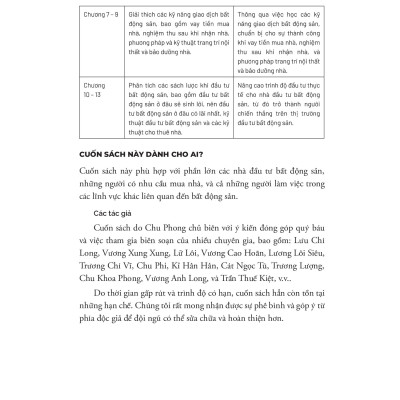 Bất Động Sản Thực Chiến - Bí Quyết Nắm Bắt Thời Cơ, Săn Đất Giá Hời Và Sinh Lời Hiệu Quả
