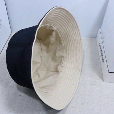 Mũ Tai Bèo Bucket Trơn - 2 Mặt - Vàng - Đen