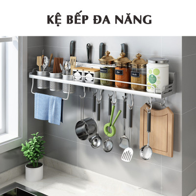 Kệ Đựng Gia Vị Nhà Bếp Tiện Lợi, Giá Treo Dụng Cụ Nhà Bếp Gắn Tường, Kệ Đựng Đồ Nhà Tắm Đa Năng, Tiện Dụng, Không Cần Khoan – MH3112