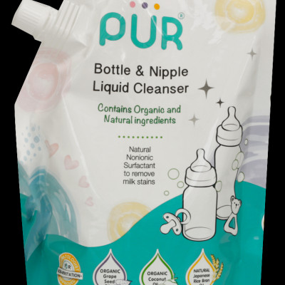 Combo tã/bỉm dán Dry-Pro S81 (3kg - 7kg) + tặng Túi nước rửa bình sữa Pur 450ml
