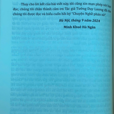 Chuyện nghề phán xử- những dòng chảy của ký ức