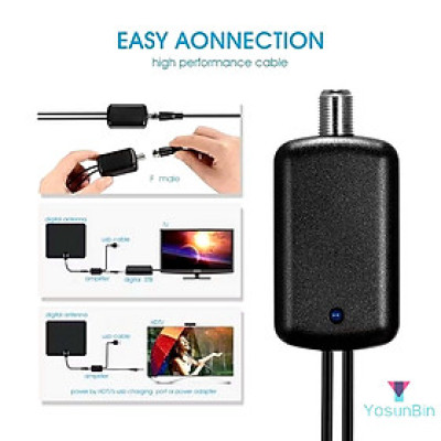 Thiết bị khuếch đại tín hiệu sóng Anten KTS Mặt Đất DVB-T2 dò được nhiều kênh, đường truyền ổn định, hàng nhập khẩu