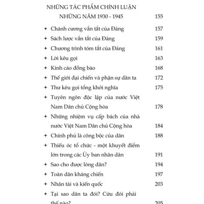 Một số tác phẩm chính luận tiêu biểu của Chủ tịch Hồ Chí Minh - bản in 2025