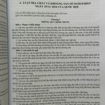 Sách Luật Bảo Vệ Môi Trường, Luật Địa Chất Và Khoáng Sản – Quy Định Về Xử Phạt Vi Phạm Hành Chính - V2541D
