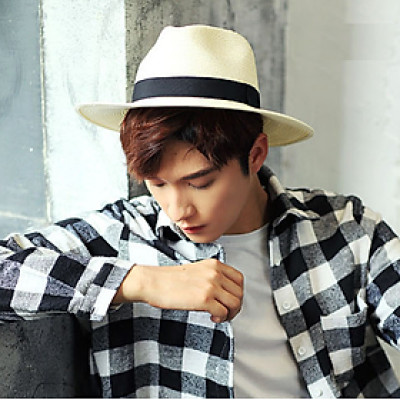 NÓN CAO BỒI NAM MÀU TRẮNG SỮA - DN19CBN0724