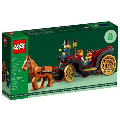 LEGO - NOEL - 40603 - Chuyến Đi Xe Ngựa Mùa Đông (153 Chi Tiêt)