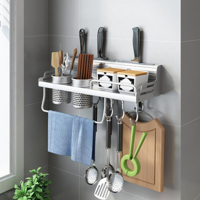 Kệ Đựng Gia Vị Nhà Bếp Tiện Lợi, Giá Treo Dụng Cụ Nhà Bếp Gắn Tường, Kệ Đựng Đồ Nhà Tắm Đa Năng, Tiện Dụng, Không Cần Khoan – MH3112