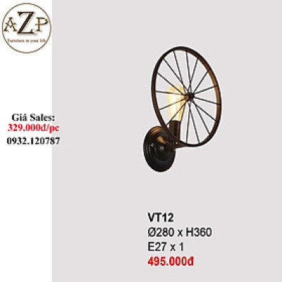 AZP - ĐÈN ỐP VÁCH / ĐÈN TRANG TRÍ / ĐÈN TREO TƯỜNG PHÒNG KHÁCH, PHÒNG NGỦ, NHÀ HÀNG, KHÁCH SẠN AZP-VT12 phong cách đương đại, hàng nhập khẩu AZP