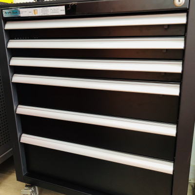Tủ đựng dụng cụ 6 ngăn - N0RD6 - Màu Đen - Kích thước W750 x D500 x H950mm