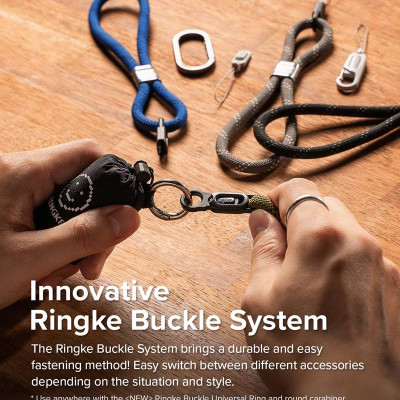 Dây đeo RINGKE Rope Hand Strap - Hàng Chính Hãng