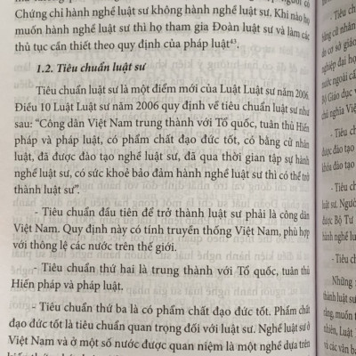 Thể chế về luật sư và hành nghề luật sư trong nhà nước pháp quyền