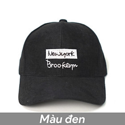 Mũ lưỡi trai ️ Nón kết thêu chữ Newyork phong cách Ulzzang form unisex nam nữ