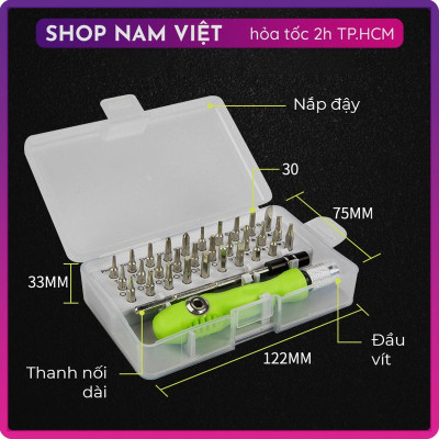Bộ Tua Vít Mini Đa Năng 32 Món