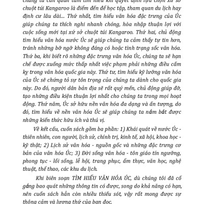 Tìm Hiểu Văn Hóa Úc