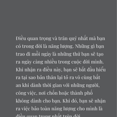 Một Cuốn Sách Chữa Lành