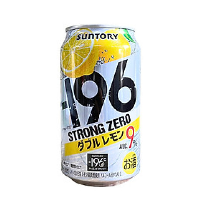 Nước Giải Khát Có Cồn Vị Chanh Vàng (Suntory) Lemon 196C 9% 350ML