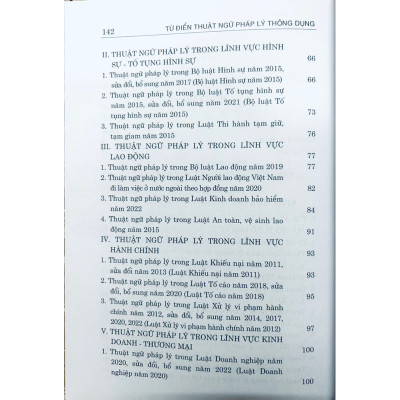 Từ Điển Thuật ngữ pháp lý thông dụng