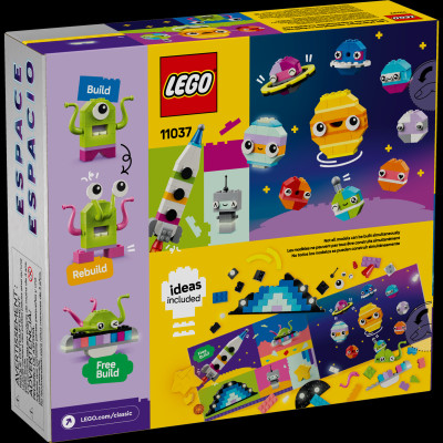 Đồ Chơi Lắp Ráp Bộ Gạch Sáng Tạo Chủ Đề Không Gian - Creative Space Planets - Lego Classic 11037 (450 Mảnh Ghép)