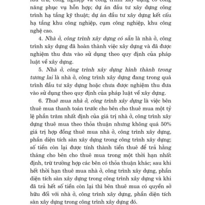 Luật kinh doanh bất động sản năm 2023 (sửa đổi, bổ sung năm 2024) bản in 2024